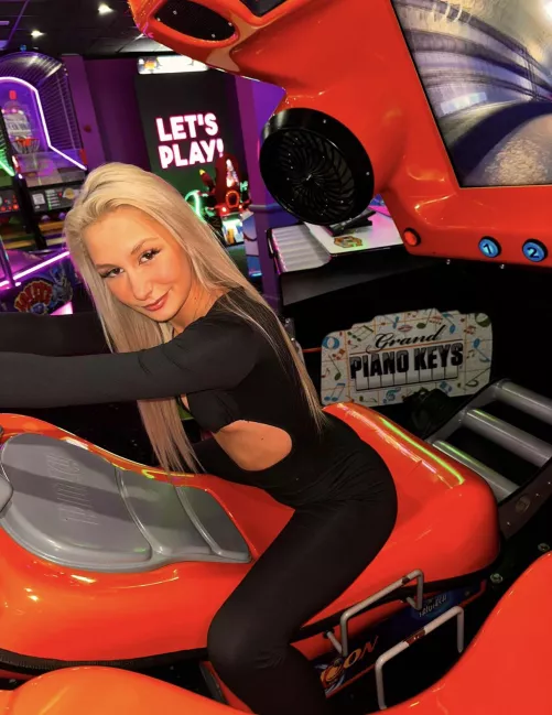 Even classy girls like to play games