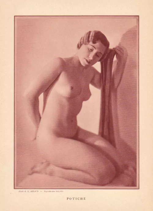 French Studio nude 1920