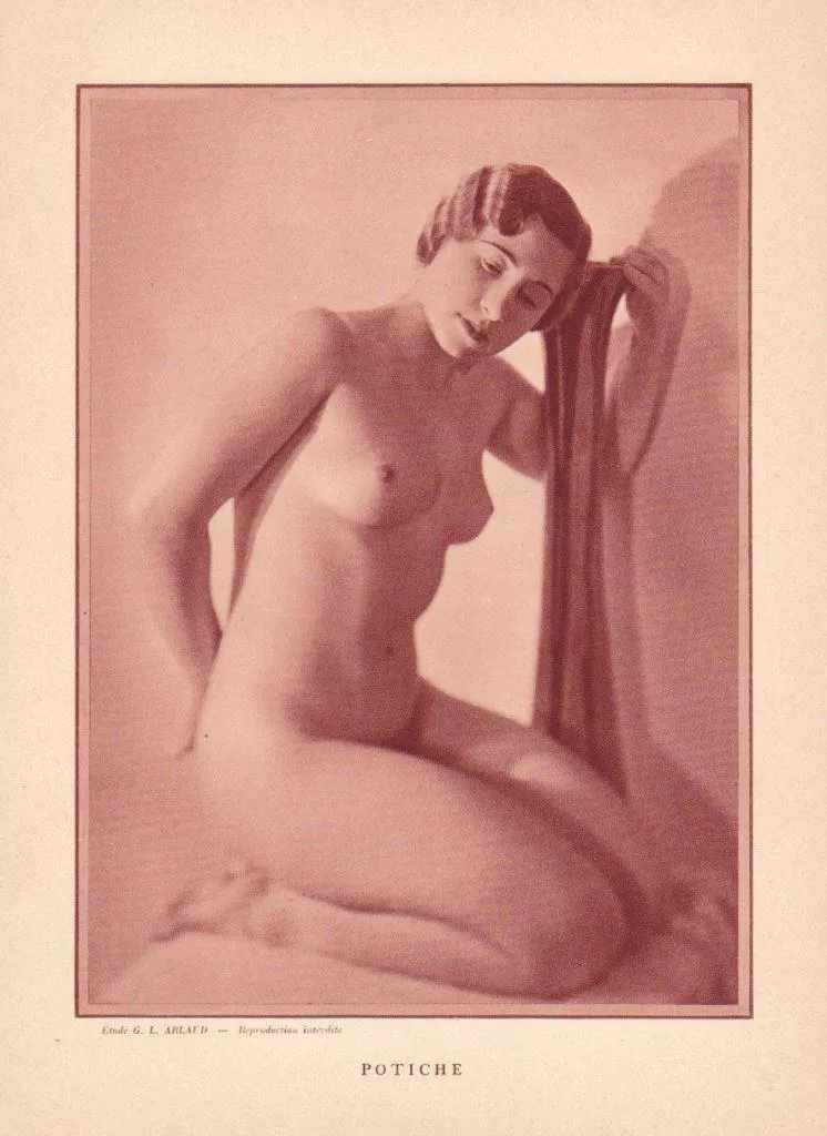 French Studio nude 1920