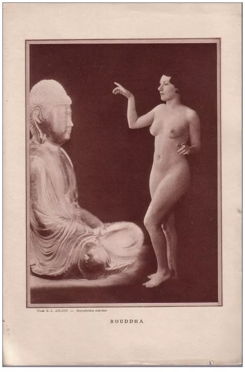 French studio nude 1920