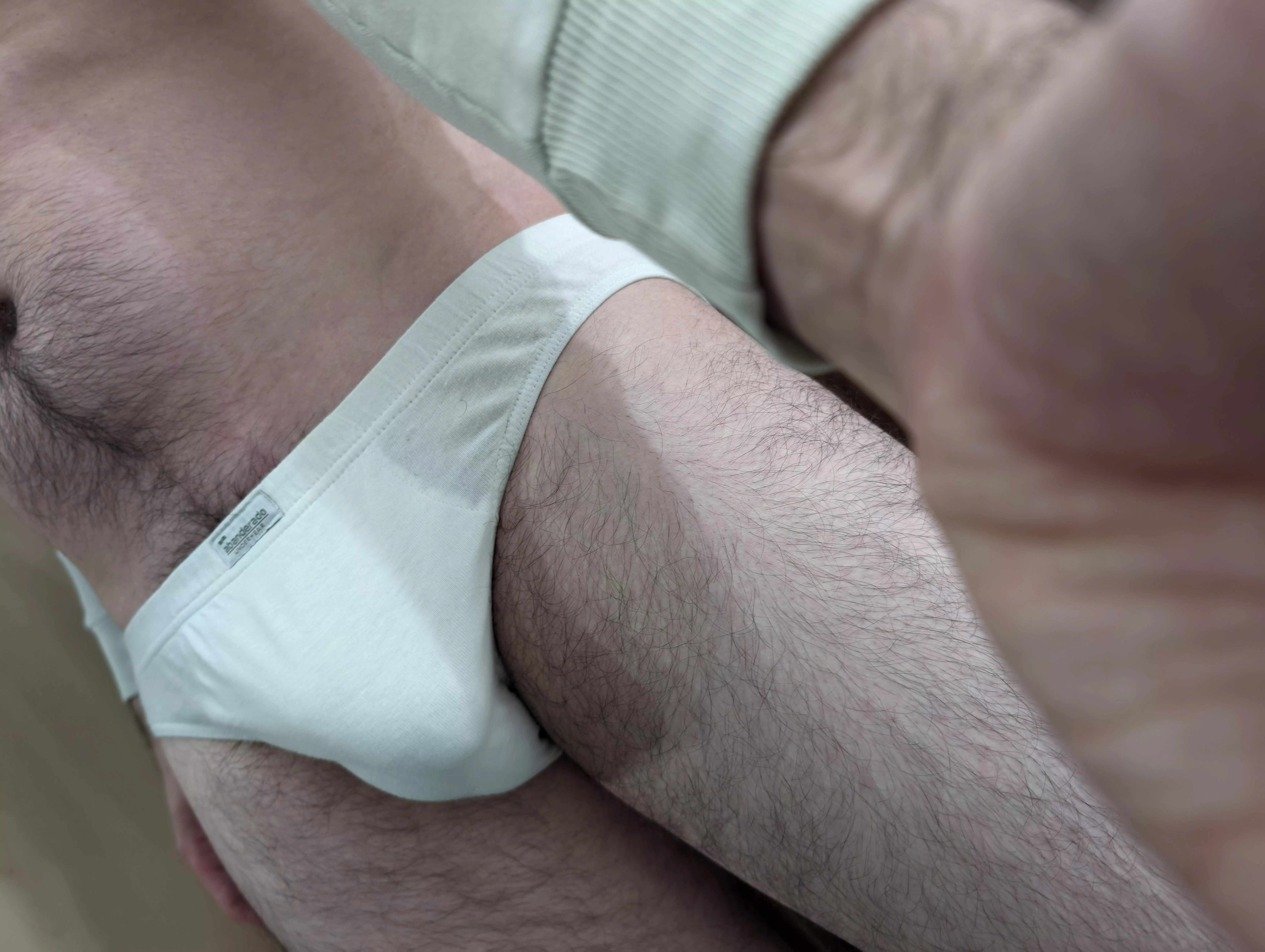 Getting comfy after work