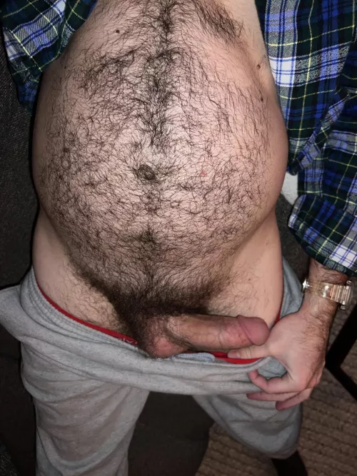 Hairy as fuck
