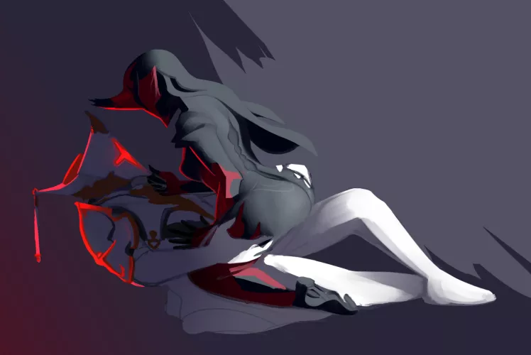 [Harrow + Wisp] Mild WIP (my art)