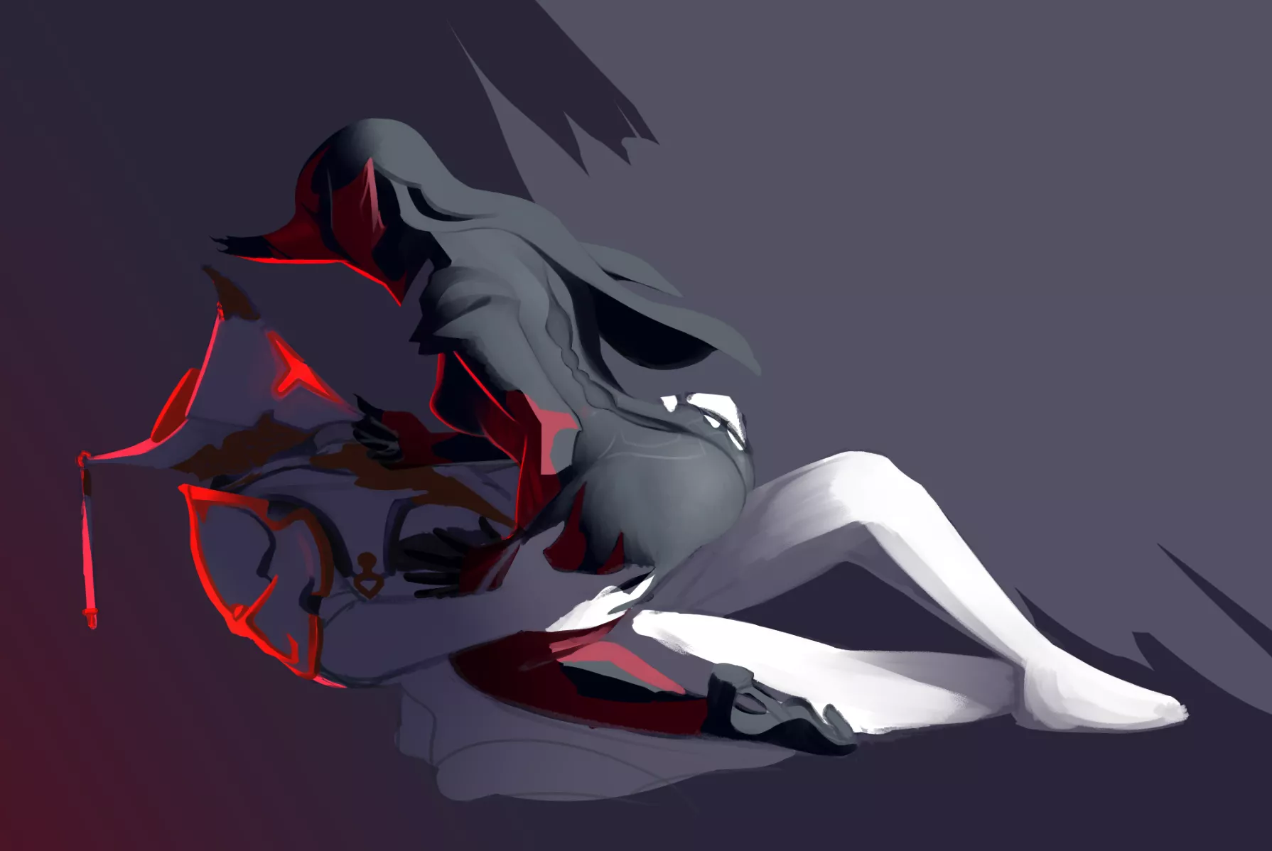 [Harrow + Wisp] Mild WIP (my art)