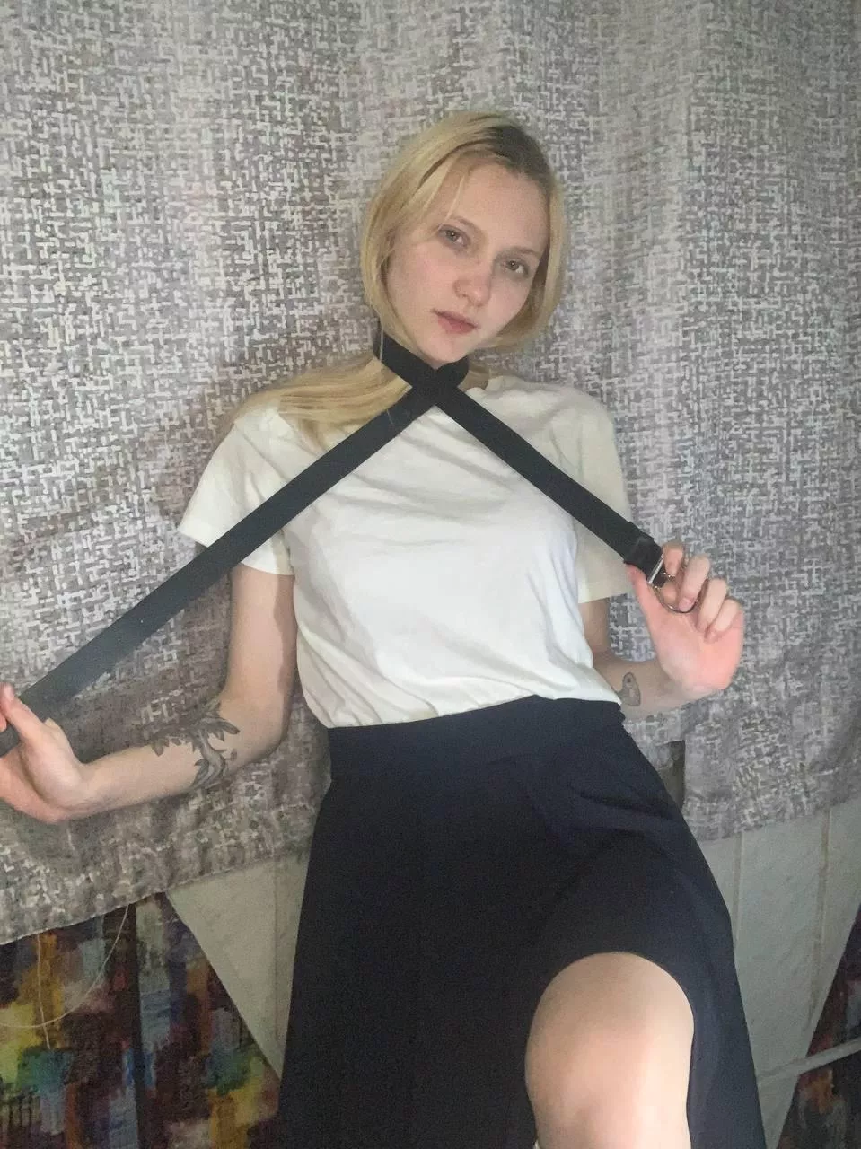 Have you ever tried to choke out a 19 year old with a belt?