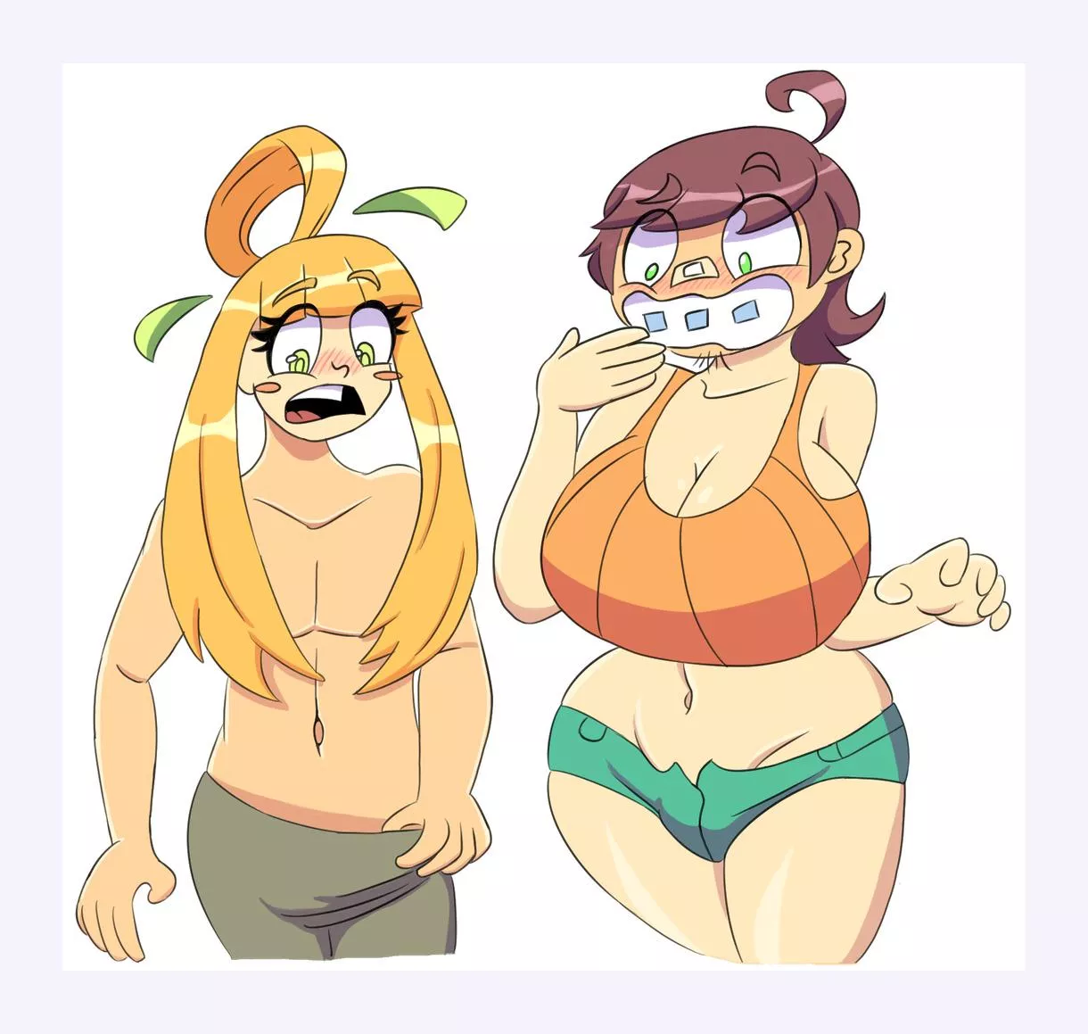 Head swap of Gerlh characters [Artist: me]