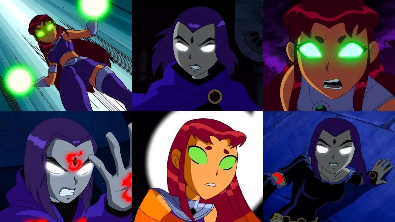 How my glowing eyes fetish started. [Teen Titans]