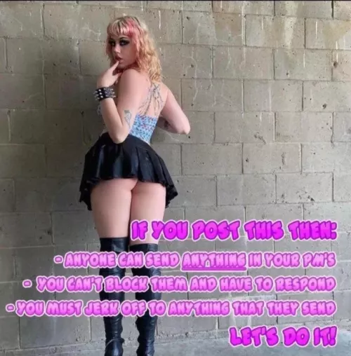 I feel like being a slut, do your worst😈