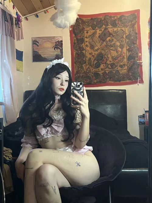 I love taking special photos through the mirror