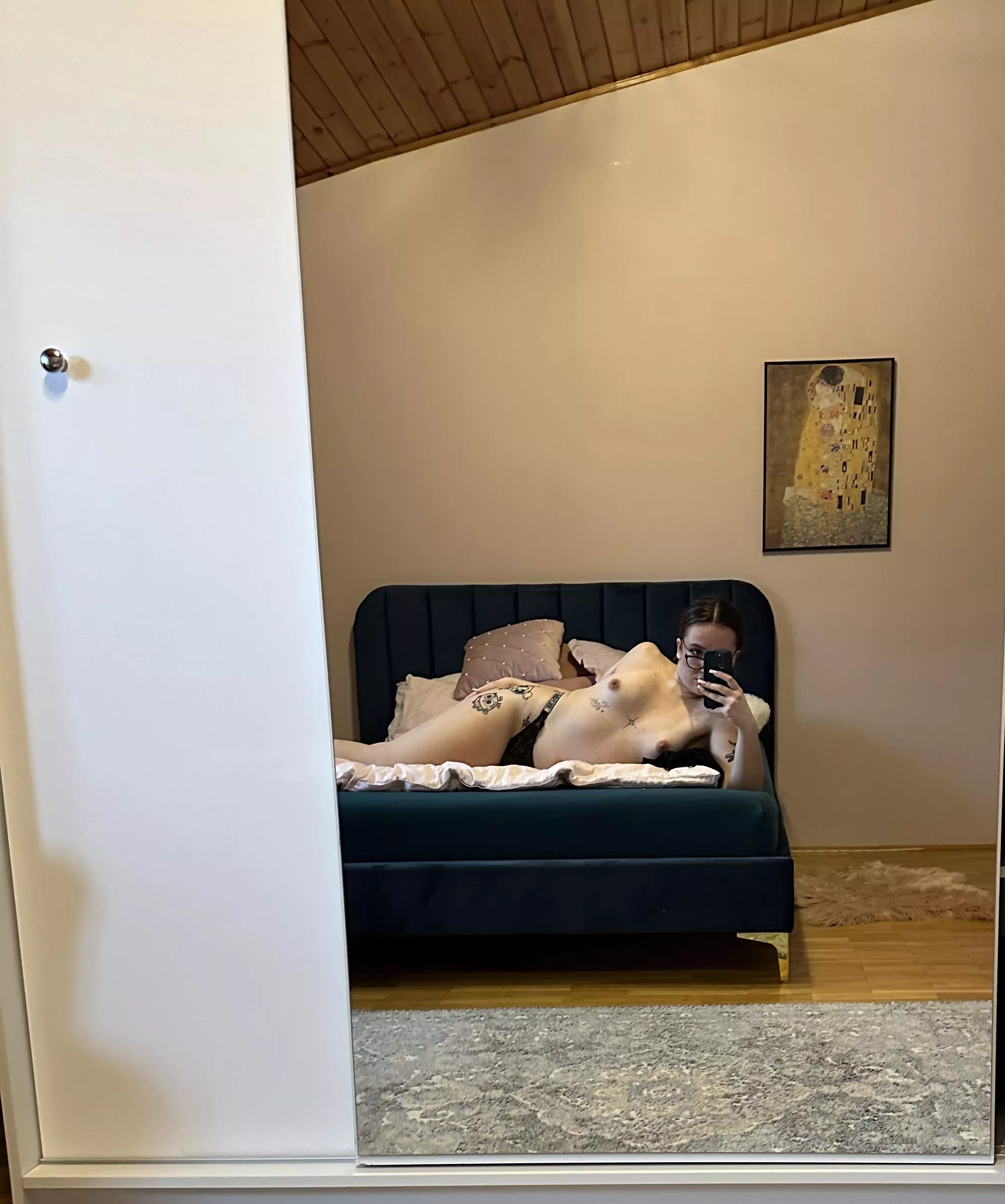 I wish someone is laying next to me