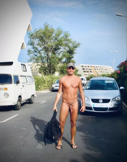 In Cap d’Agde…as Public as it gets…