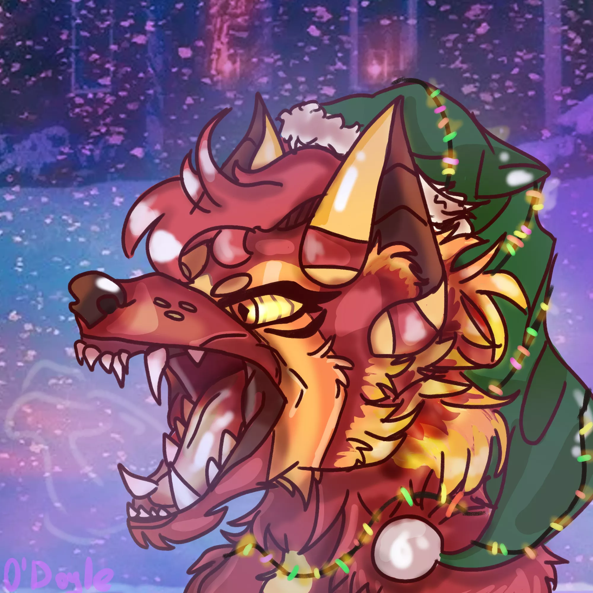 It is spring already,  but remember winter time.