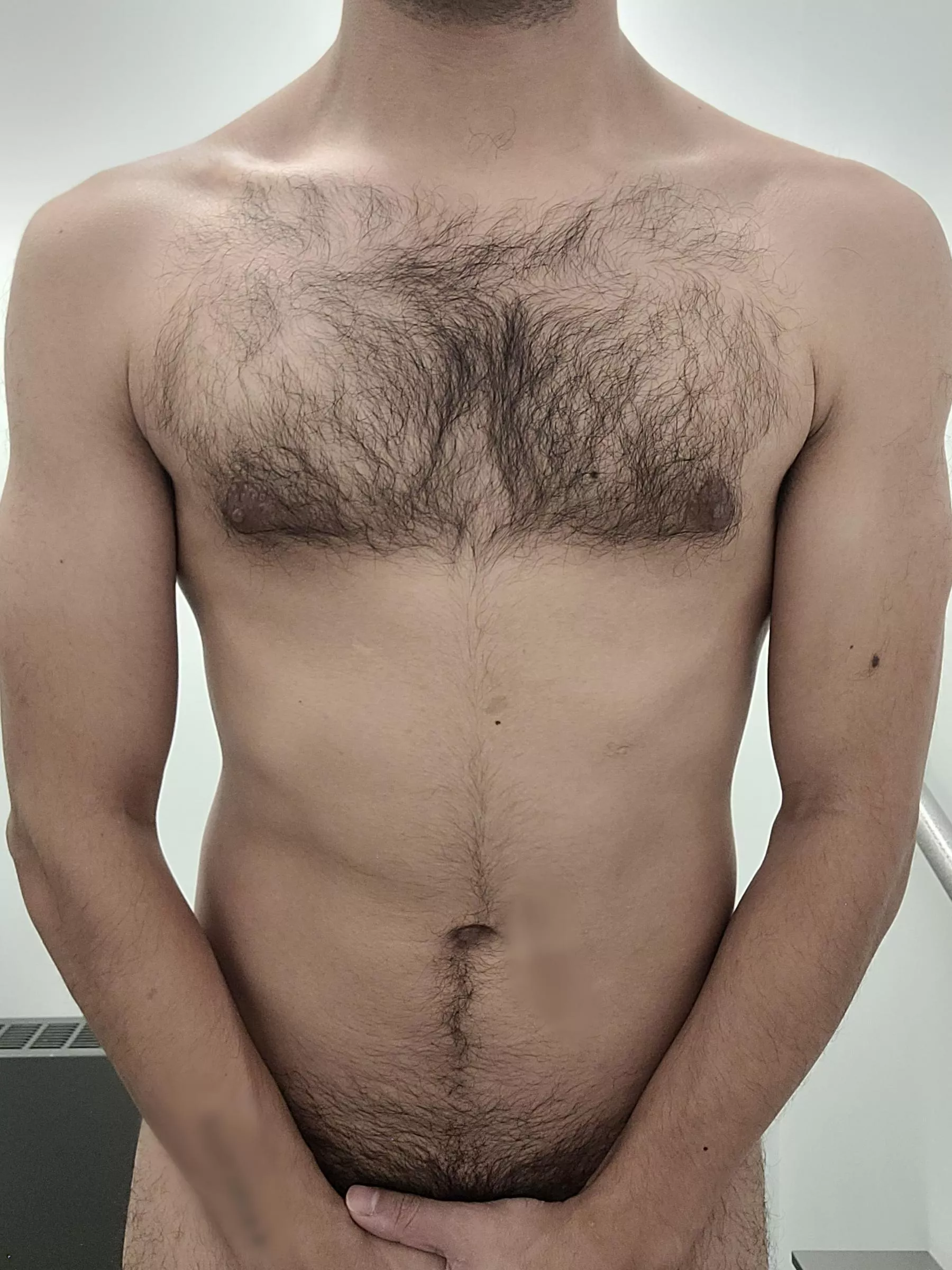 Just airing my hair at work.