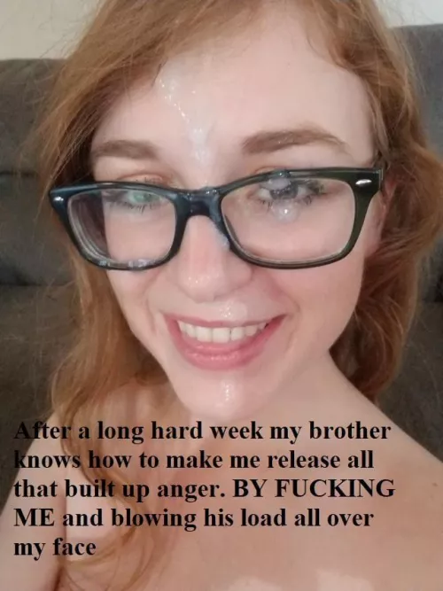 Love sucking my brothers stress balls 