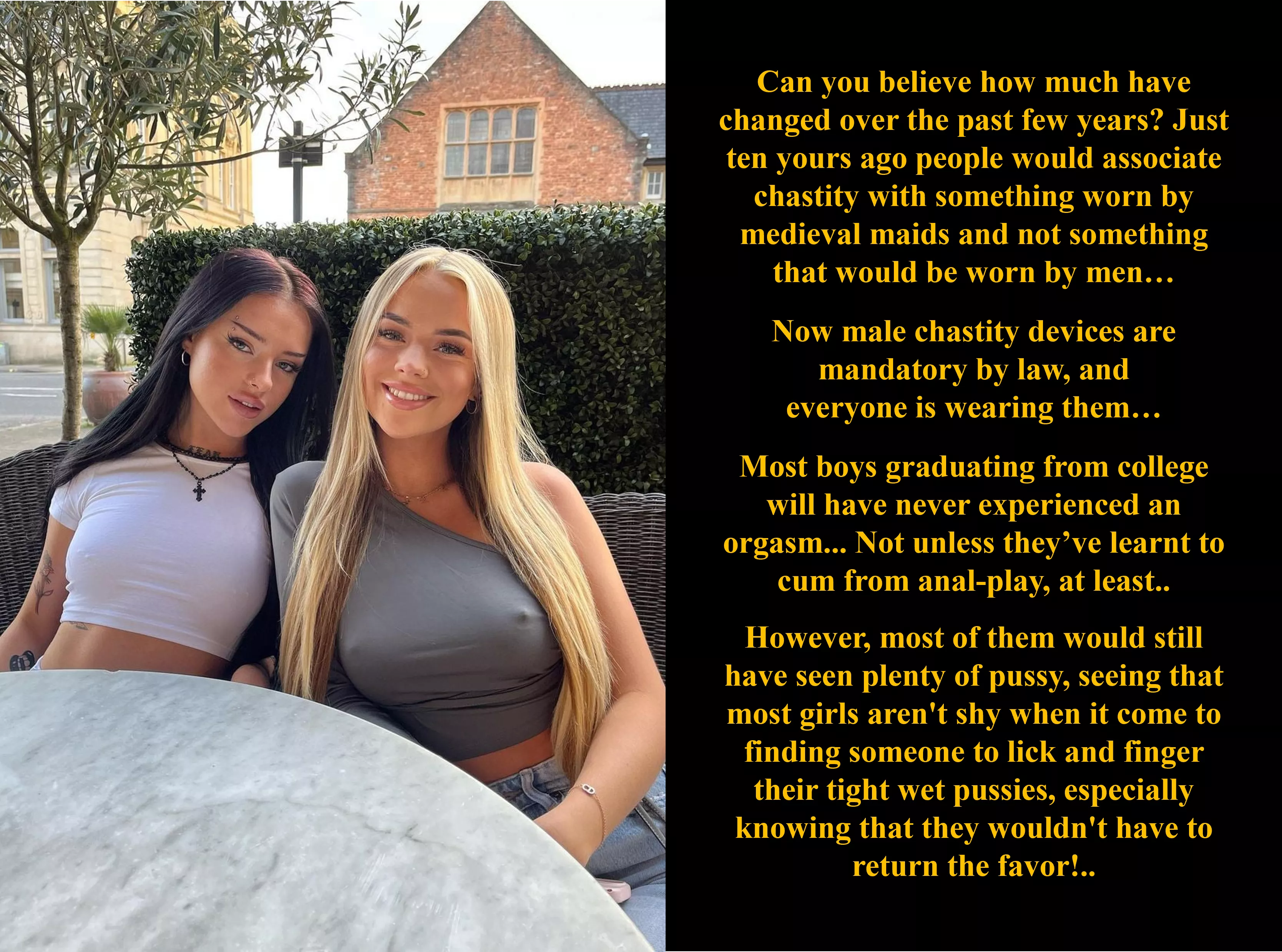 Mandatory Chastity...