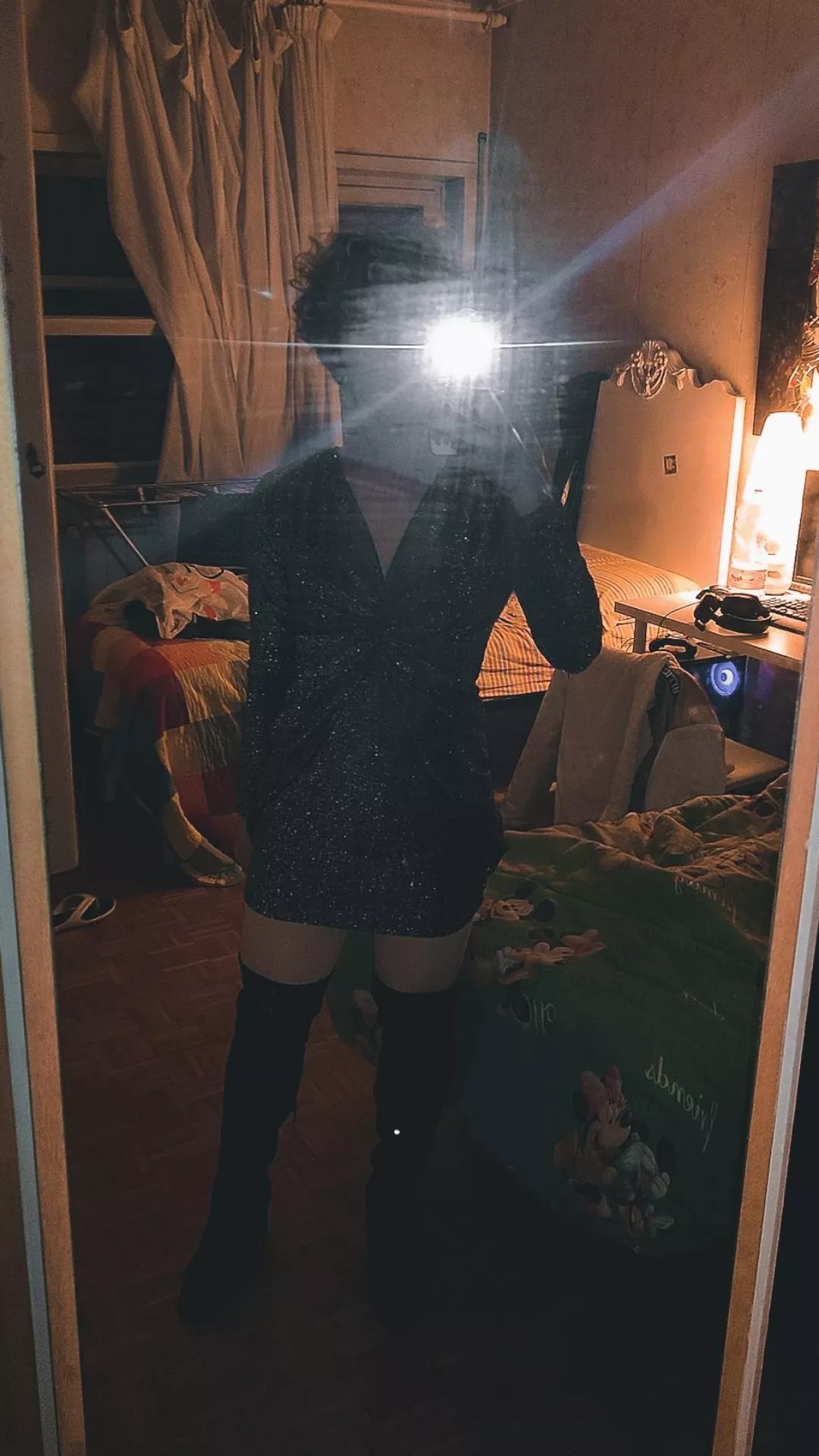 Me after a 18th friend birthday :3