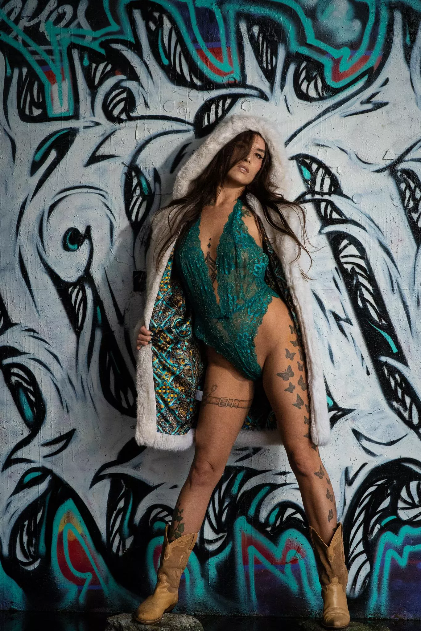 Melissa Fox w/ photo taken by me