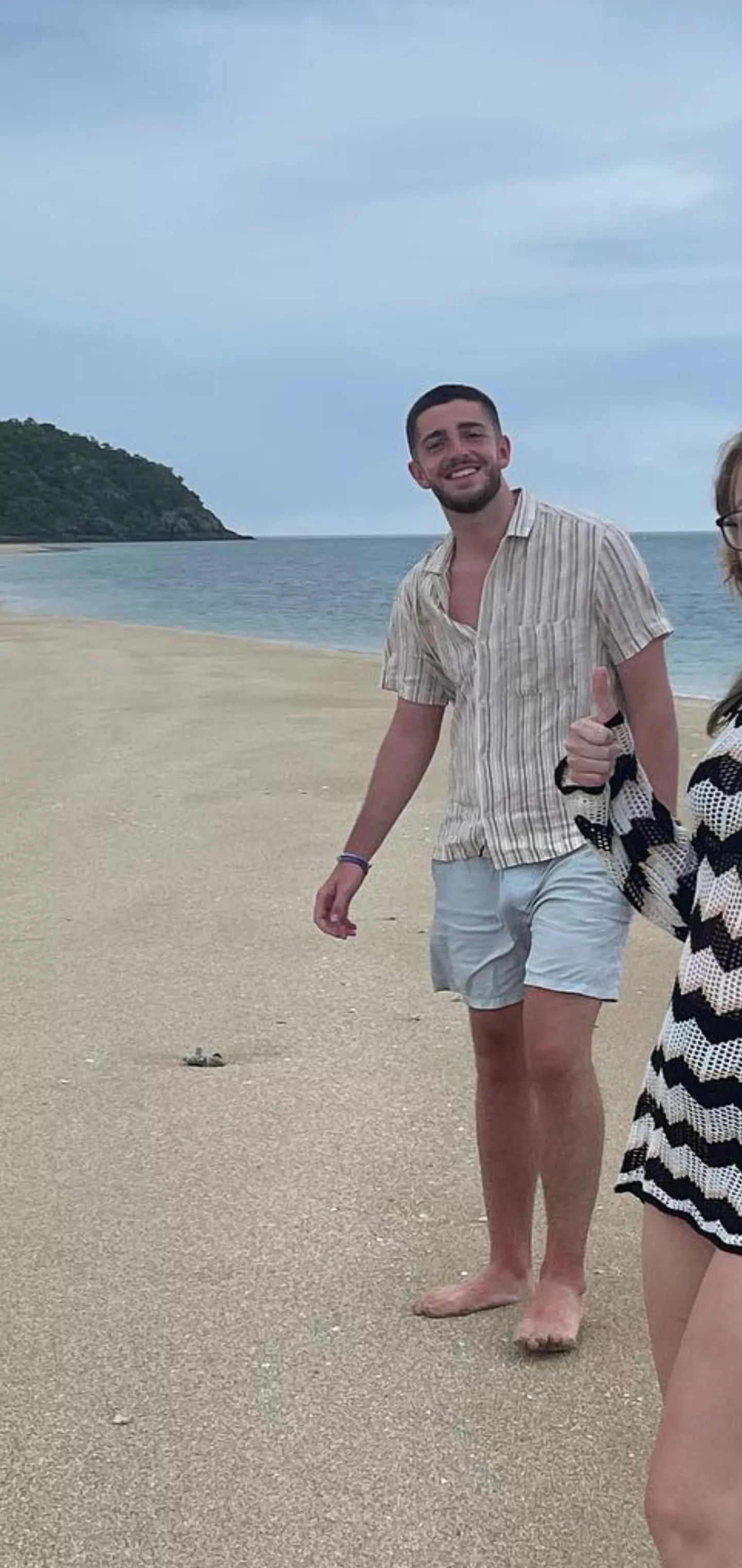 My family just posted this photo of me on holiday and now everyone knows I have a big dick 🤦