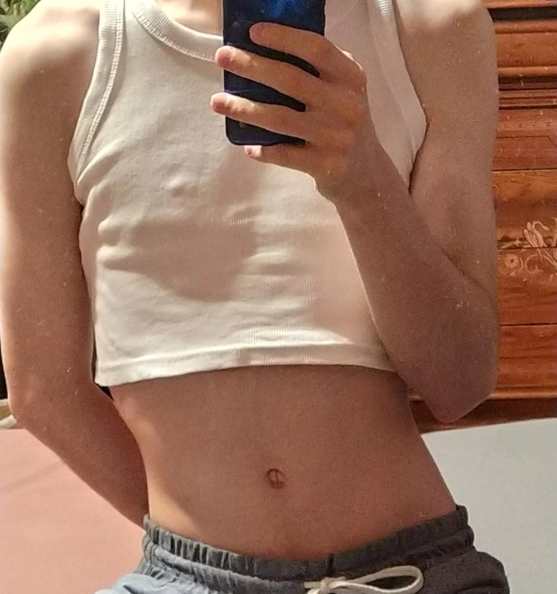 My femininity starts with croptops!