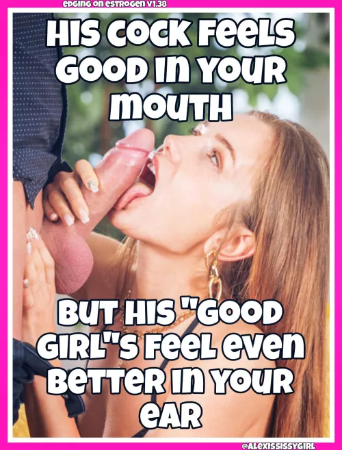 Nothing gets me going like a good girl