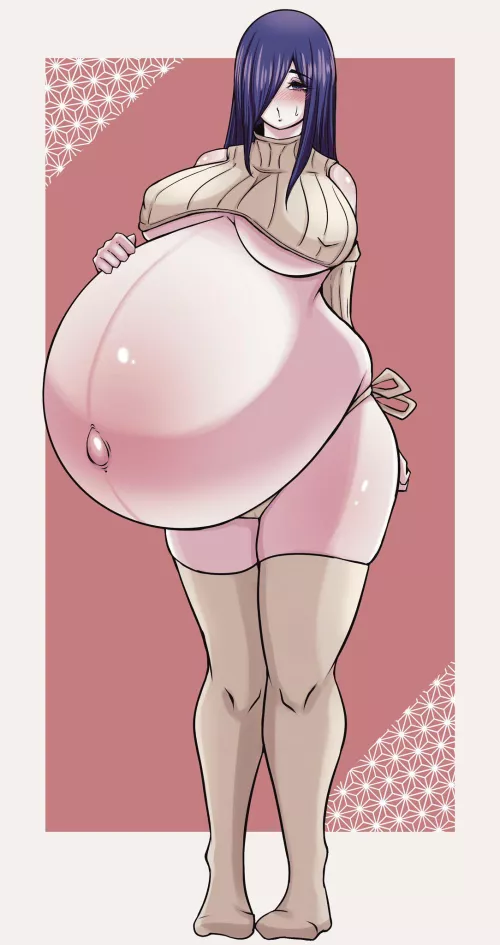 OC in the virgin destroyer (art by @yukinohi0408)