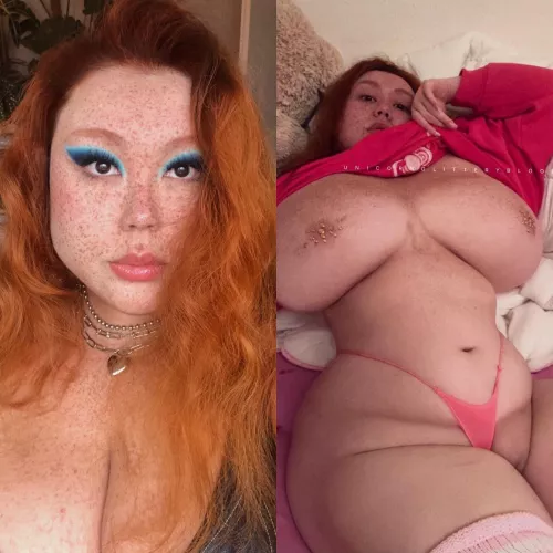[OC] my face vs my boobs! am i your type?
