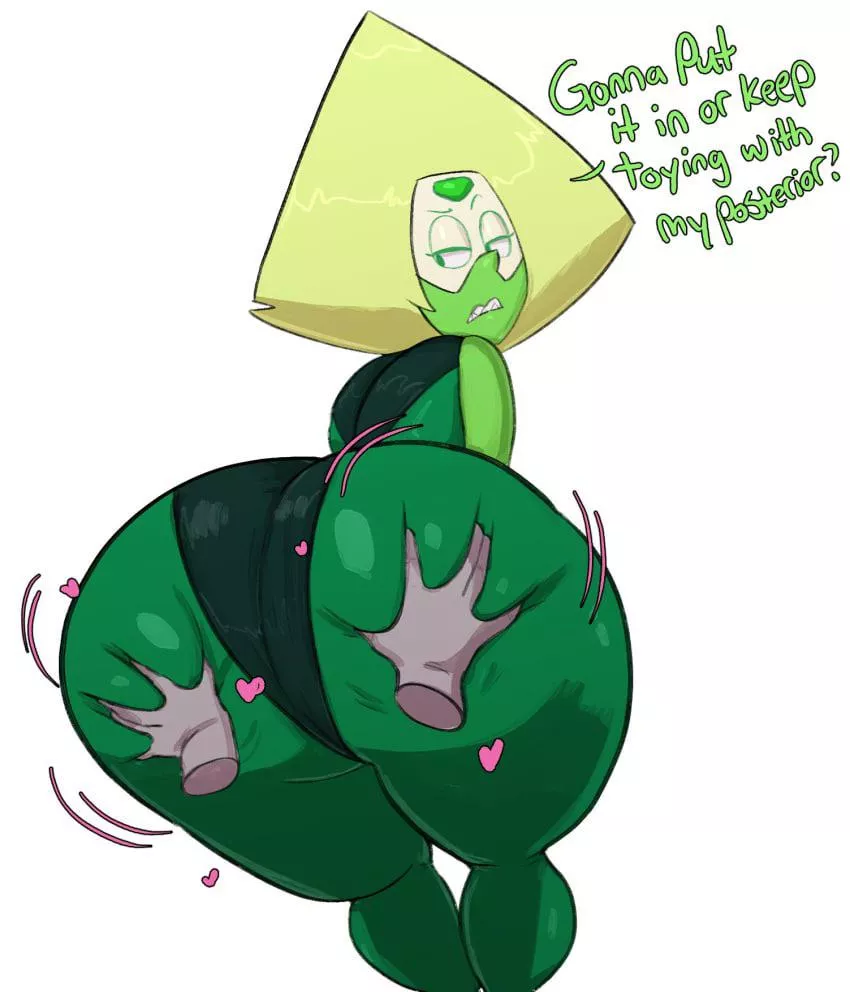 Peridot doesn’t understand these odd human rituals (toshkarts)