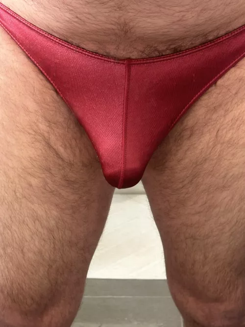 Red satin