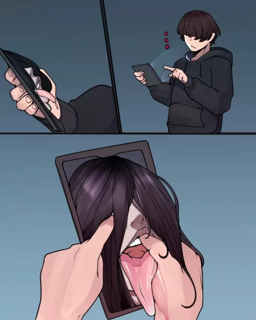 Sadako's getting tech-savvy (BrothBowl) [The Ring]