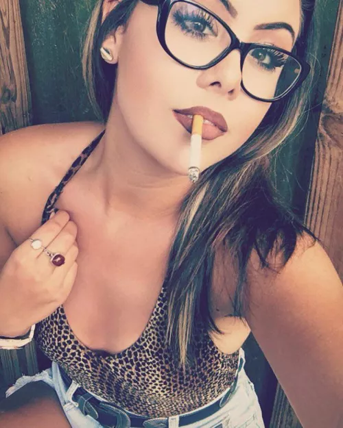 She’s one bad chick and totally knows it