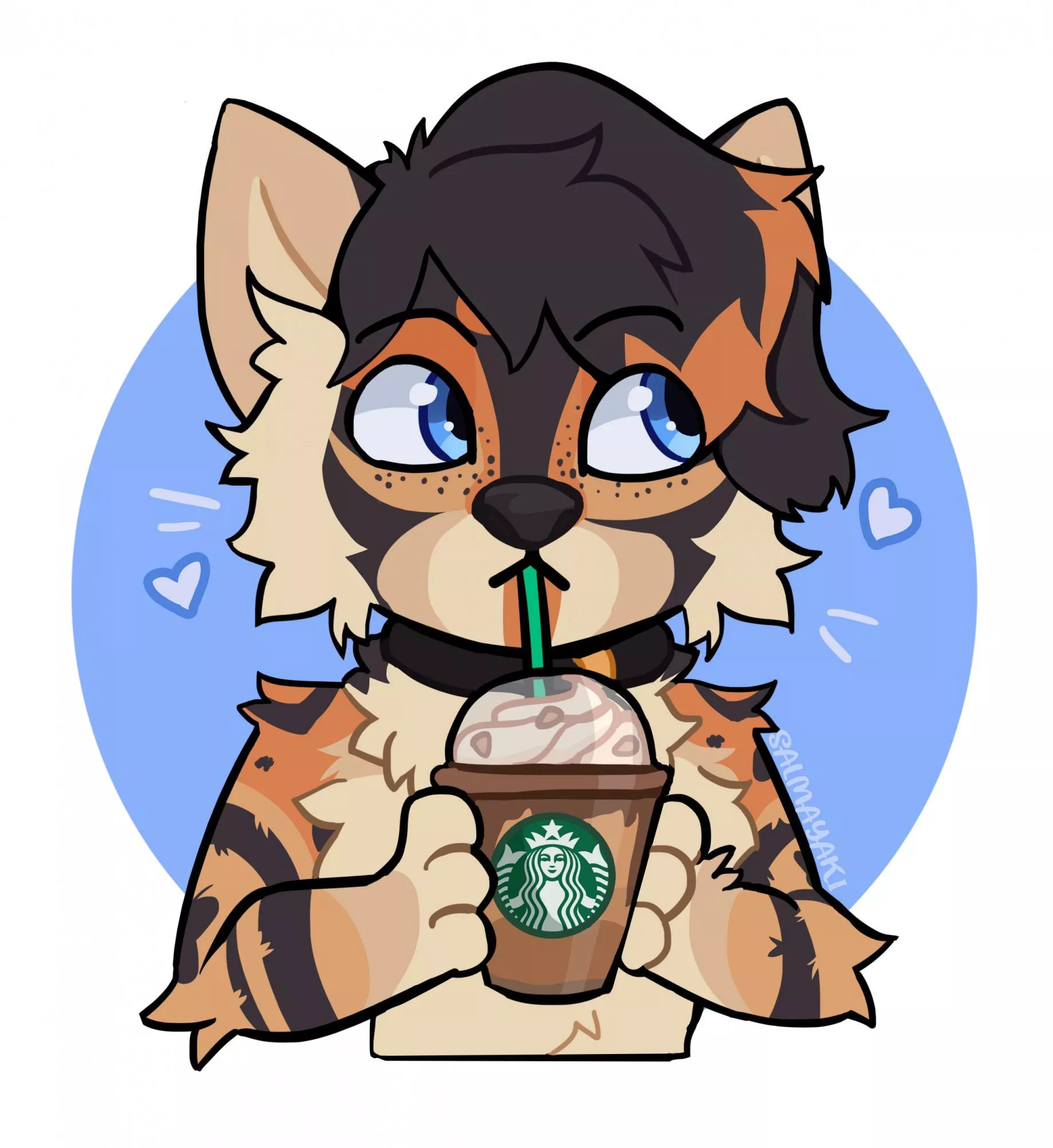  ☕️ Starbucks Chibi (Art by Me)