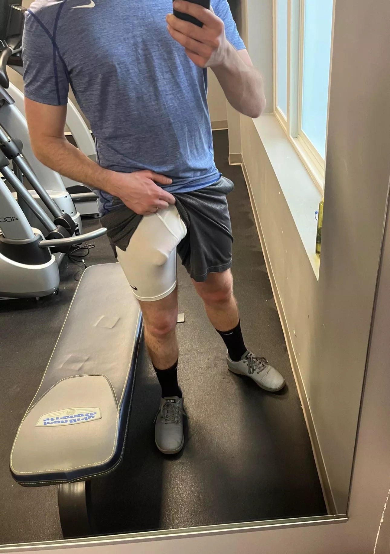 The gym this morning had me feeeeeeling it