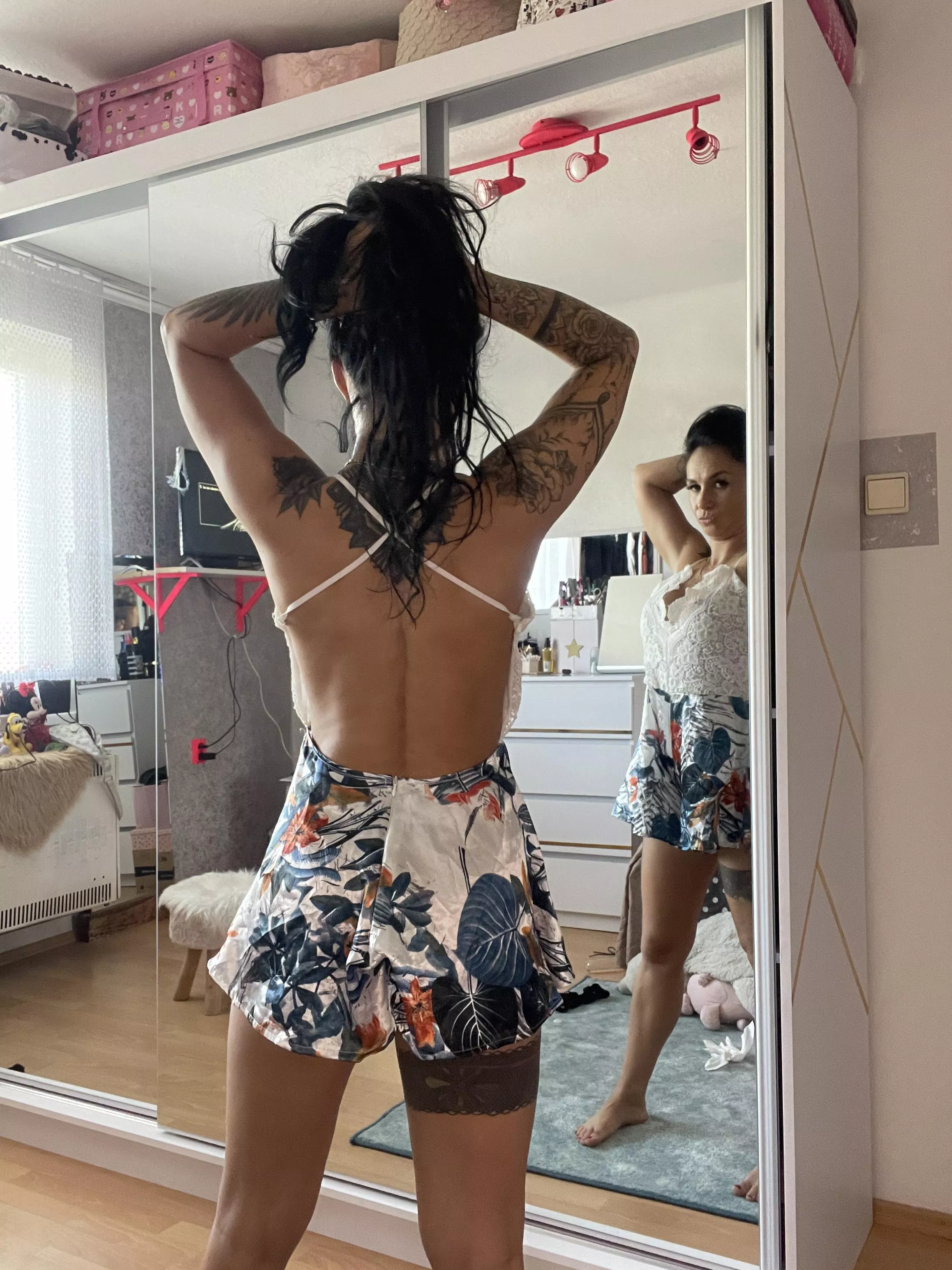 Tie my hair and let's do something fun