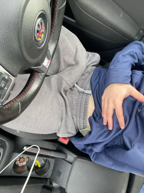 Touch me while i drive?