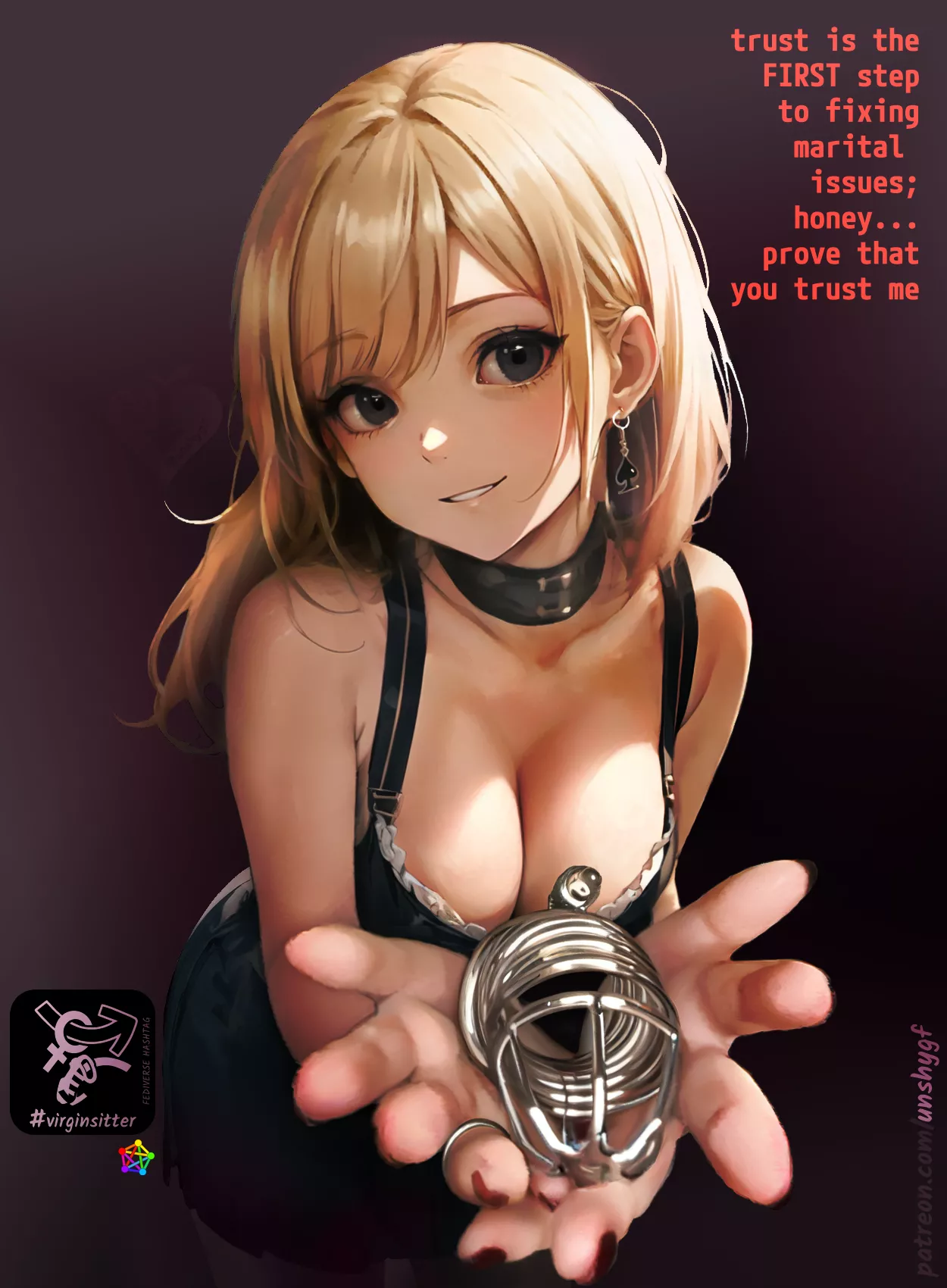 trust me with this [ntr][cuckold][chastity][QoS]