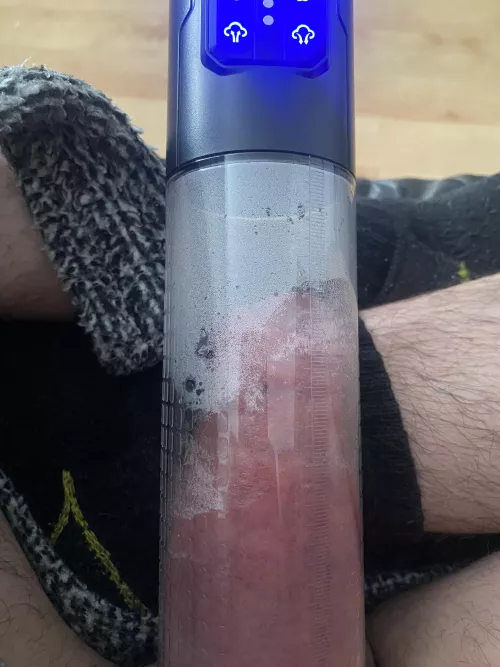 Trying out new pump. So far so good