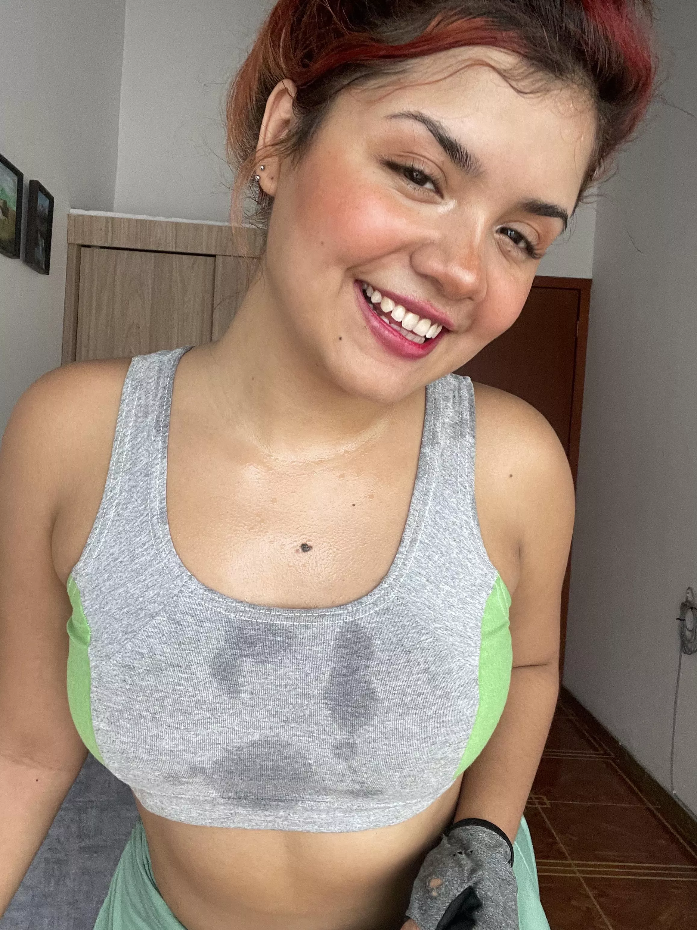 Was a hard workout, still holding on perfectly