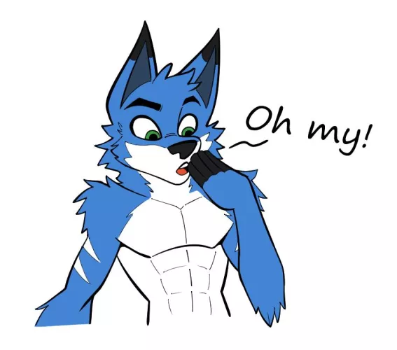 What's he looking at? (Art By Me)