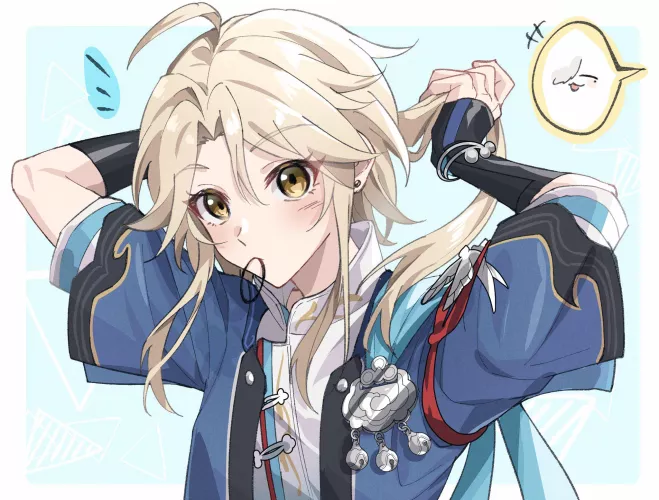 When your BF had a long day and you want to cheer him up