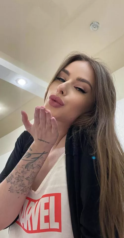 You can endlessly look into my eyes and boobs