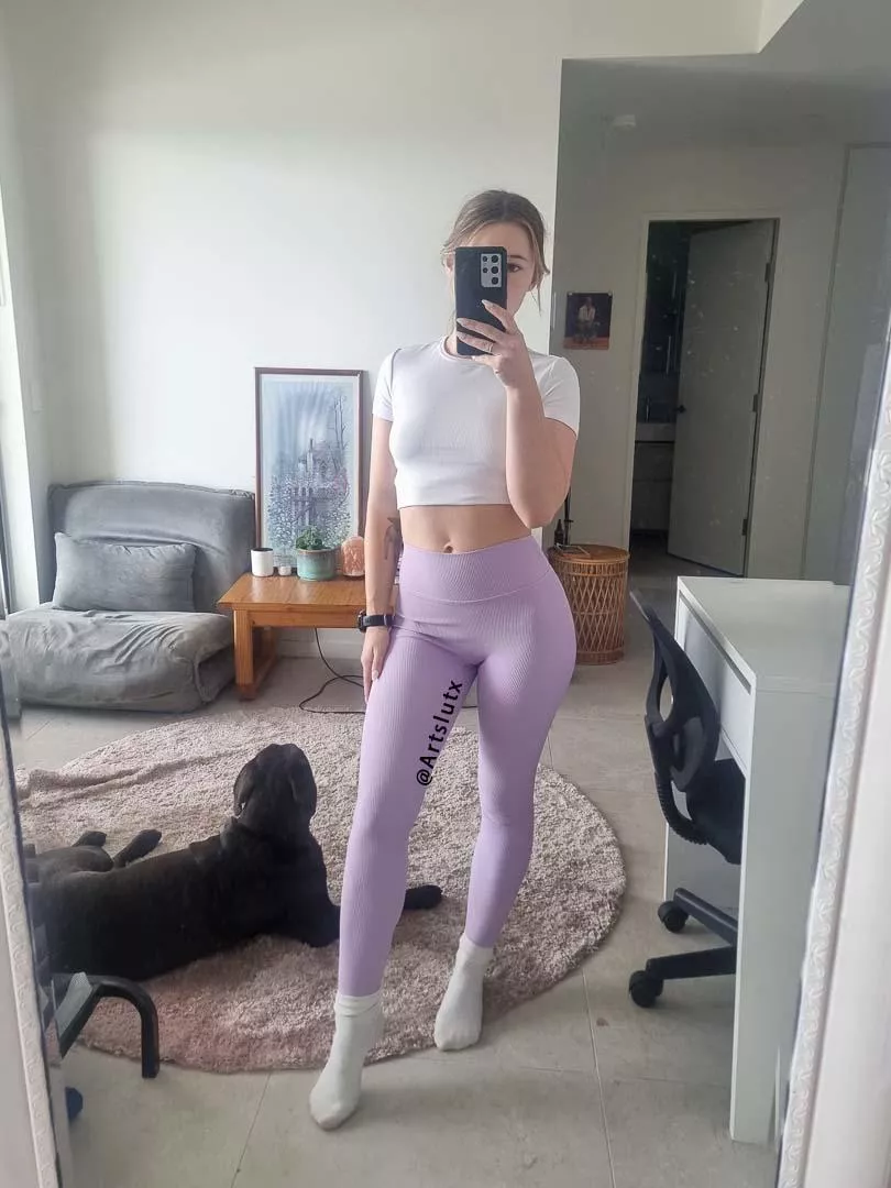 99% of the time, i wear yoga pants