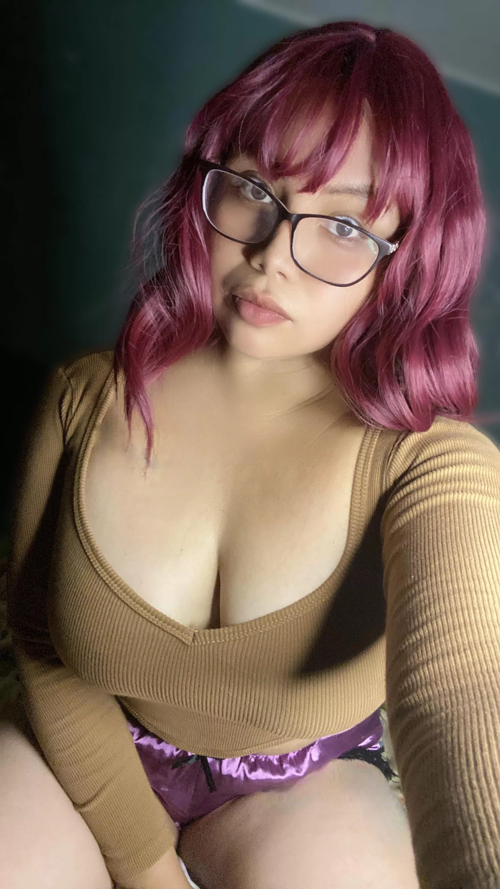 A selfie before going to sleep 😇