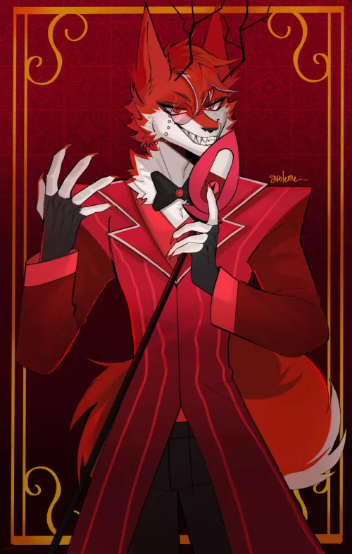 Ajax Starlight as Alastor by Polenie