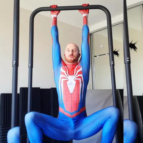 Any love for a half ginger Spiderman?