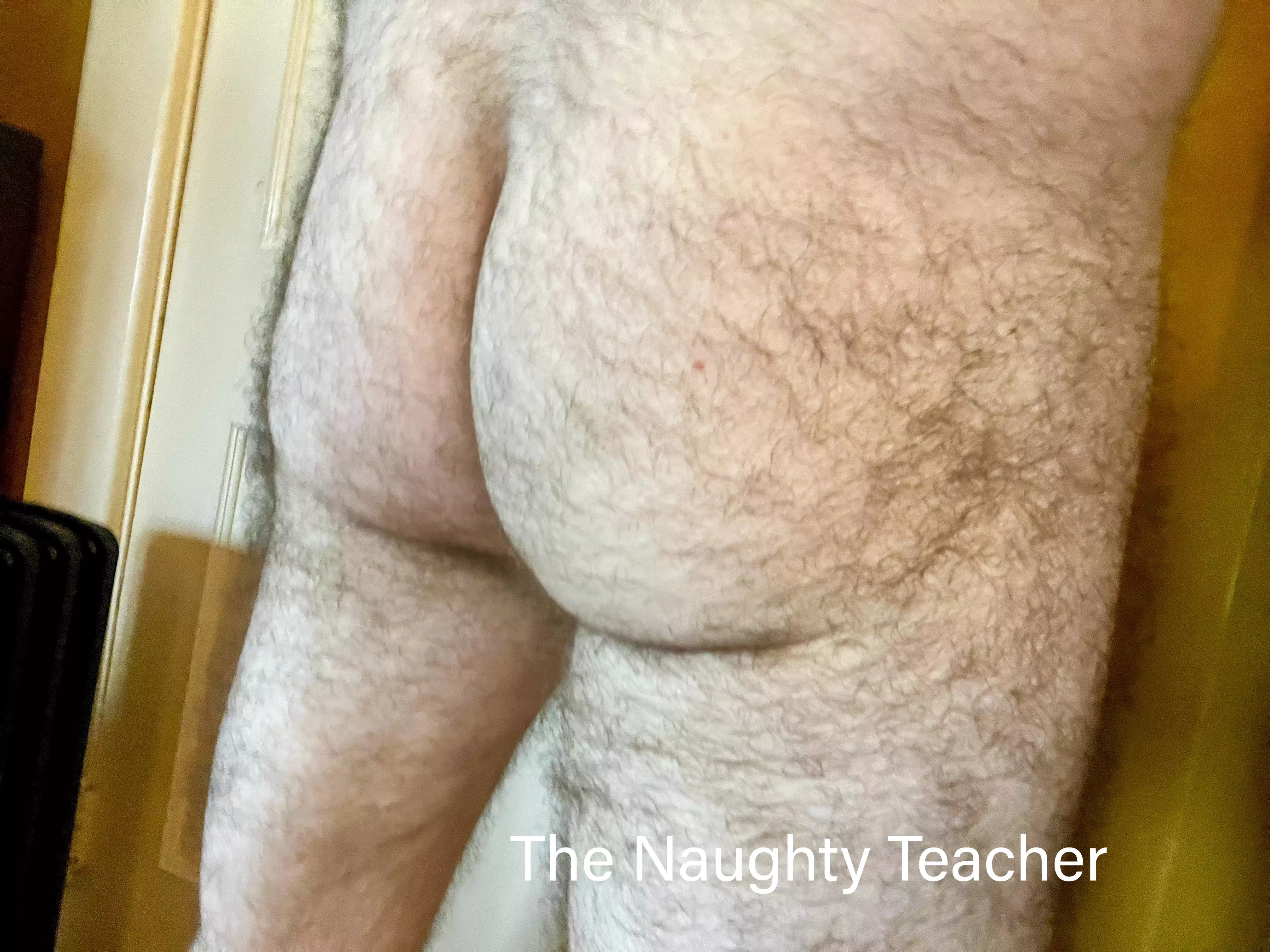 Anyone want some hairy teacher ass?