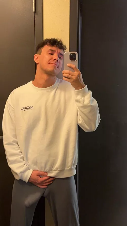 Can’t hide it in those