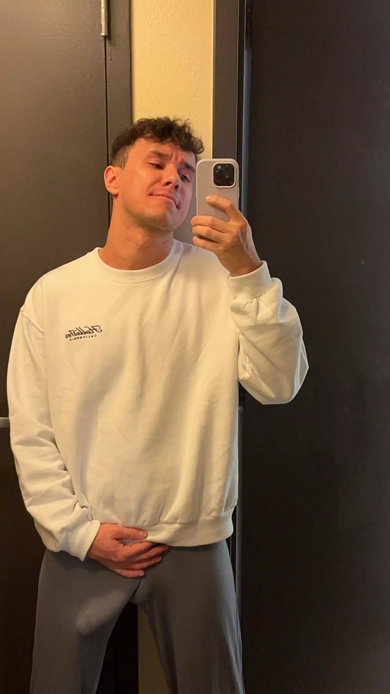 Can’t hide it in those