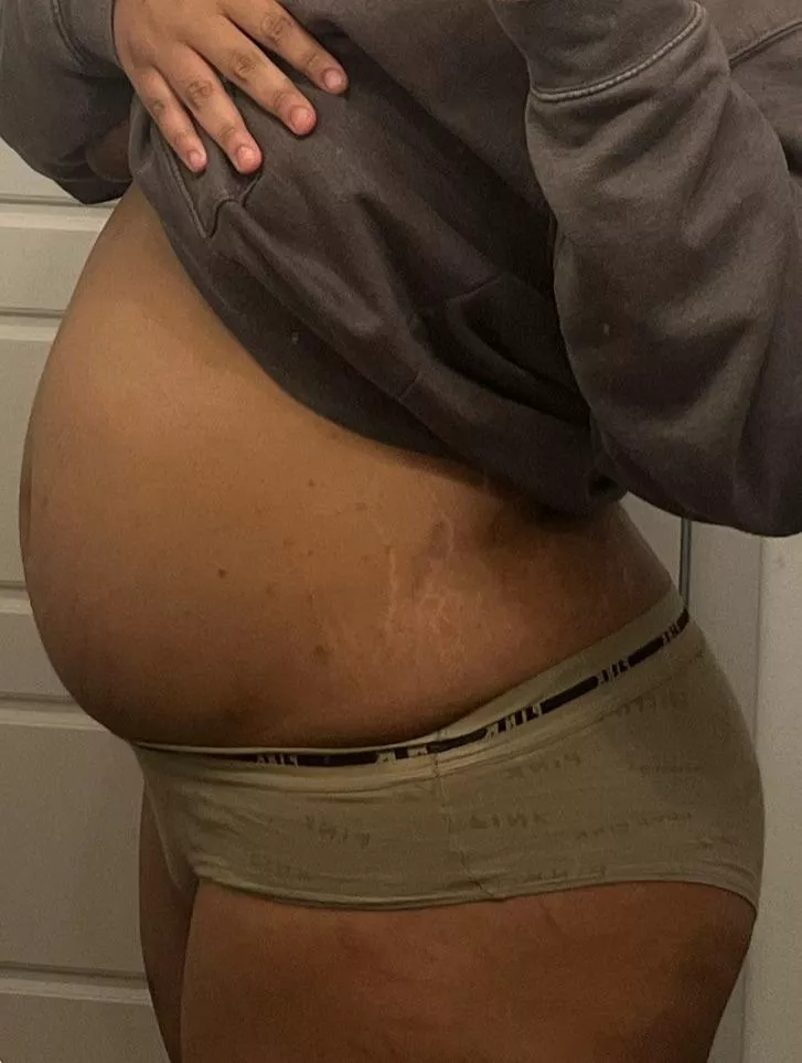 Do you think I look pregnant? Or do I need to eat more