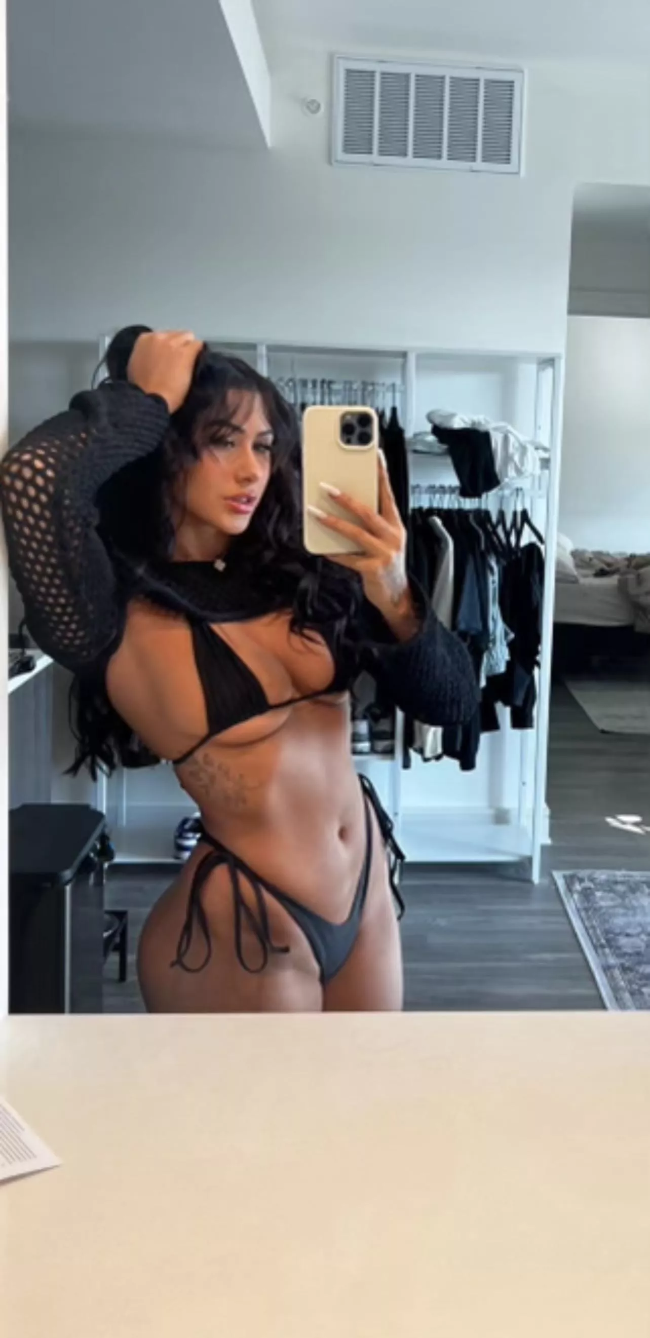 Feeling bold with the all black 