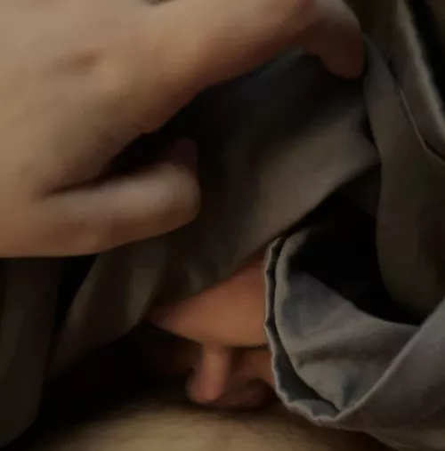 Fuck me with your mouth baby ! 